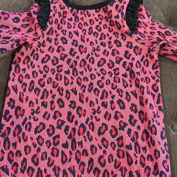 Pippa & Julie leopard sweater & leggings set size 5 - Picture 2 of 4
